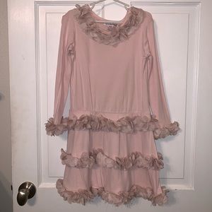 Halabaloo pink dress size 6.
